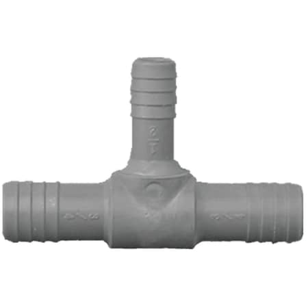 Boshart 3/4 In. x 3/4 In. x 1/2 In. Reducing Polypropylene Insert Tee UPPRT-070705